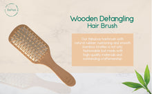 Load image into Gallery viewer, Wooden Detangling Hair Brush
