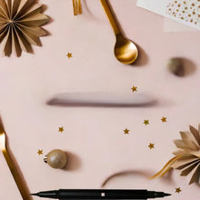 Load image into Gallery viewer, Dual Tip Eye Definer Pen - Black - eye liner
