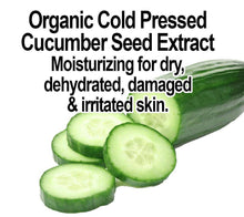 Load image into Gallery viewer, Organic Cucumber Makeup Remover - Remove Makeup with No Oily Residue
